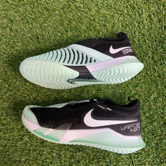 Nike Court React Vapor NXT Tennis Shoes Black Mint Foam CV0724 009 Men 7 Wmn 8.5 main image 8